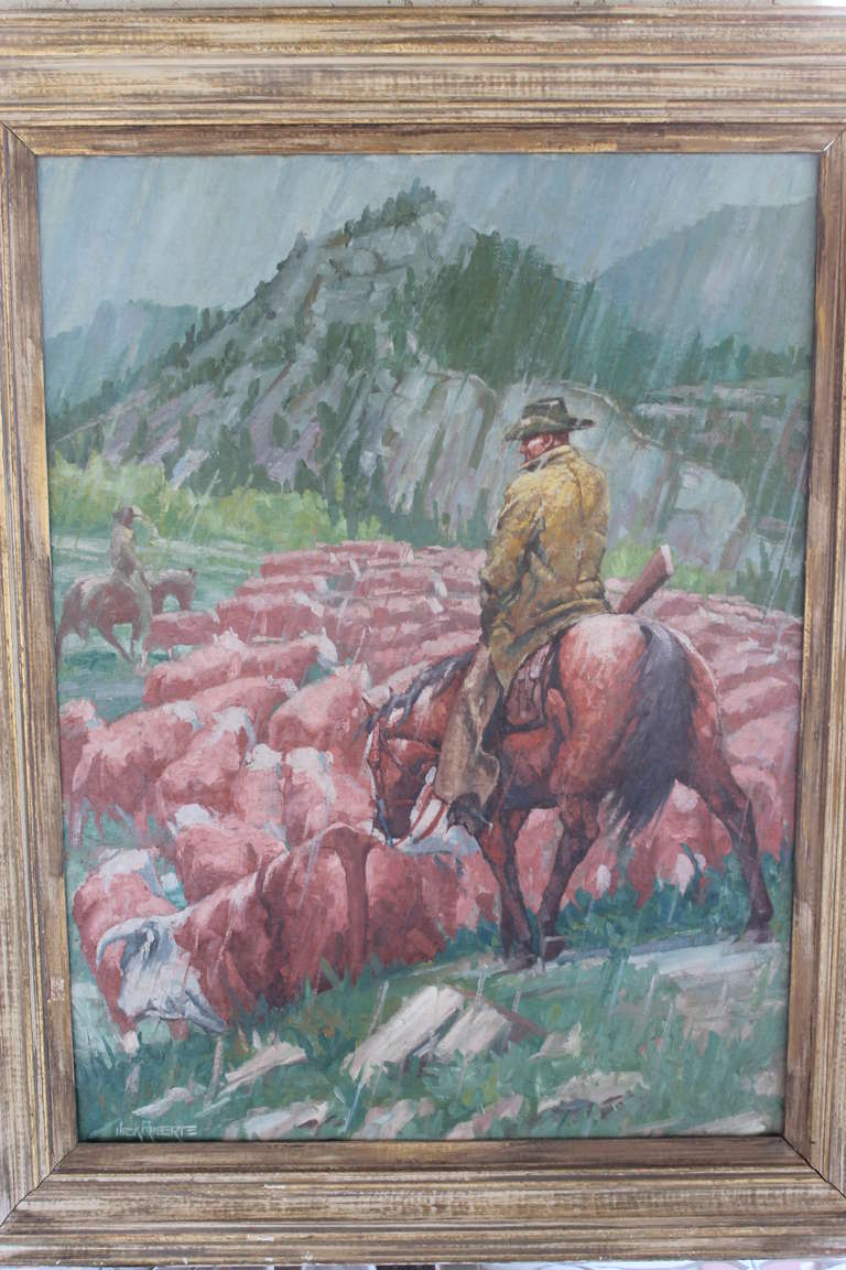 Cattle Herders in Colorado by Jack Roberts at 1stDibs