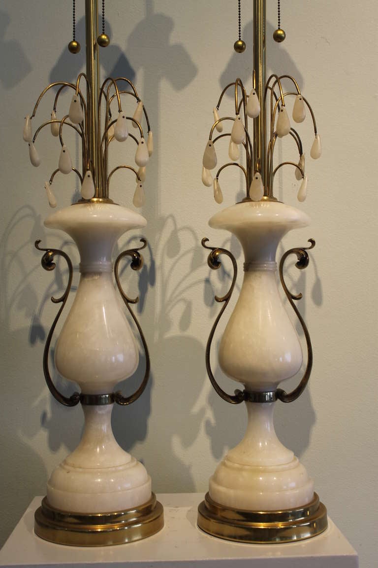 Alabaster Marbro Lamps