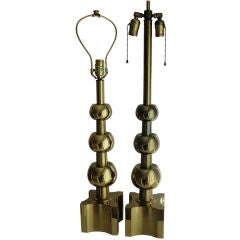 Brass Lamps by Stiffel