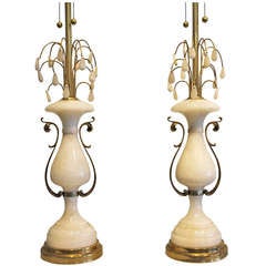 Alabaster Marbro Lamps