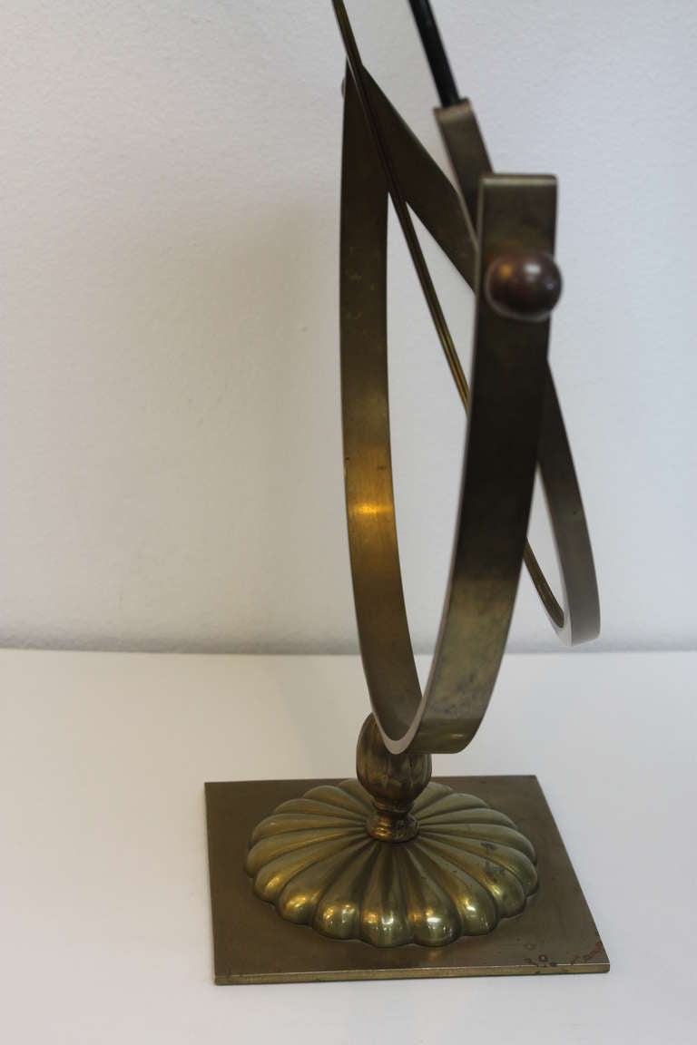 Brass Department Store Counter Mirror 1