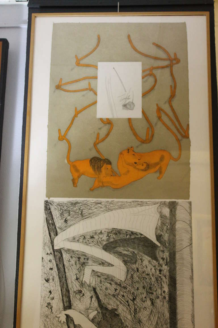 American Francesco Clemente, Not St. Girolamo