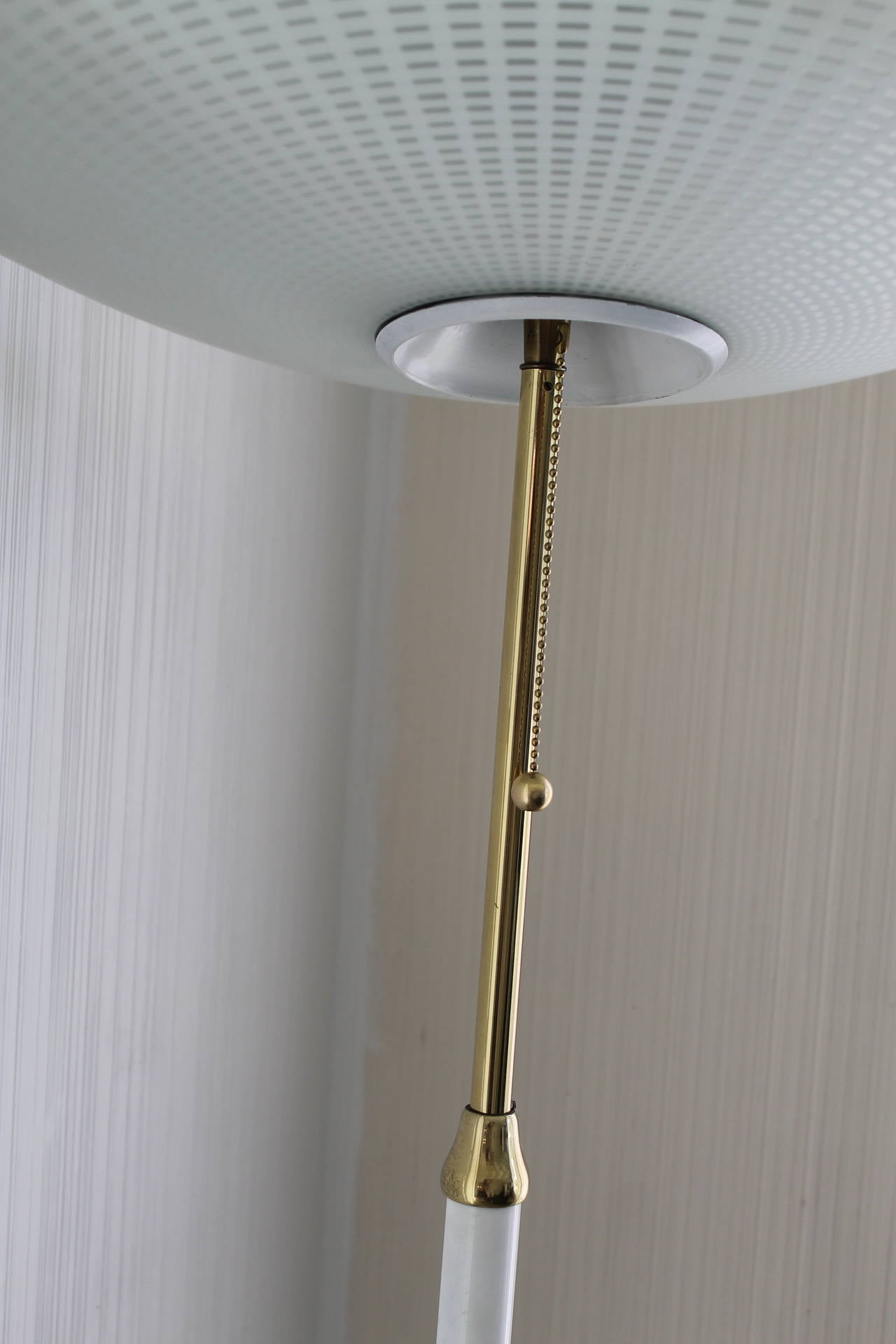 1950s Marbro Flying Saucer Floor Lamp at 1stDibs 1950s floor lamps, 1950s floor lamp