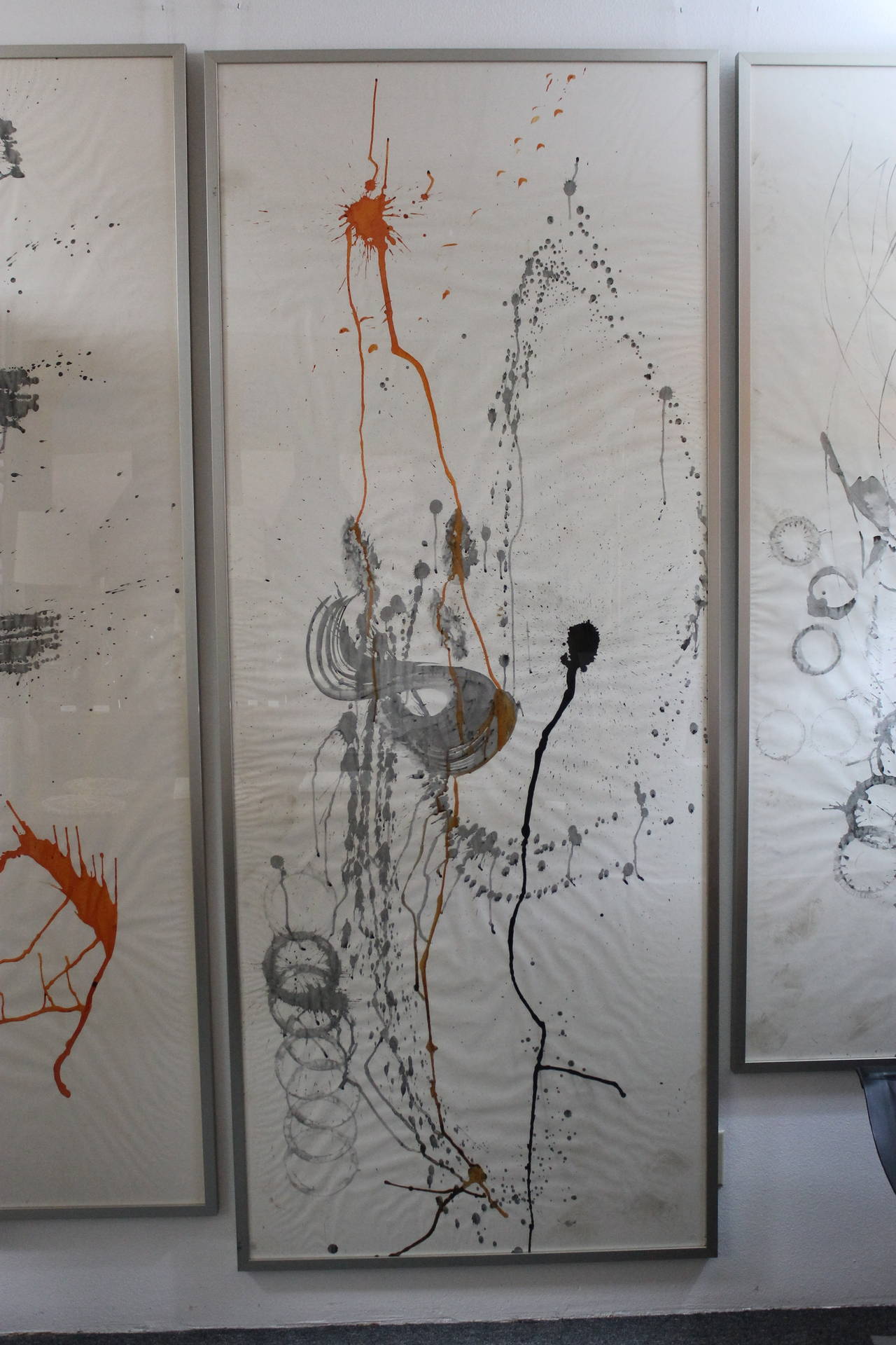 Ruth Asawa, Gordon Onslow Ford, David Simpson, Hidai Paintings In Excellent Condition In Palm Springs, CA