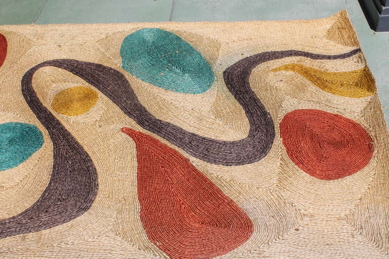 Alexander Calder rug, 97/100 In Good Condition In Palm Springs, CA