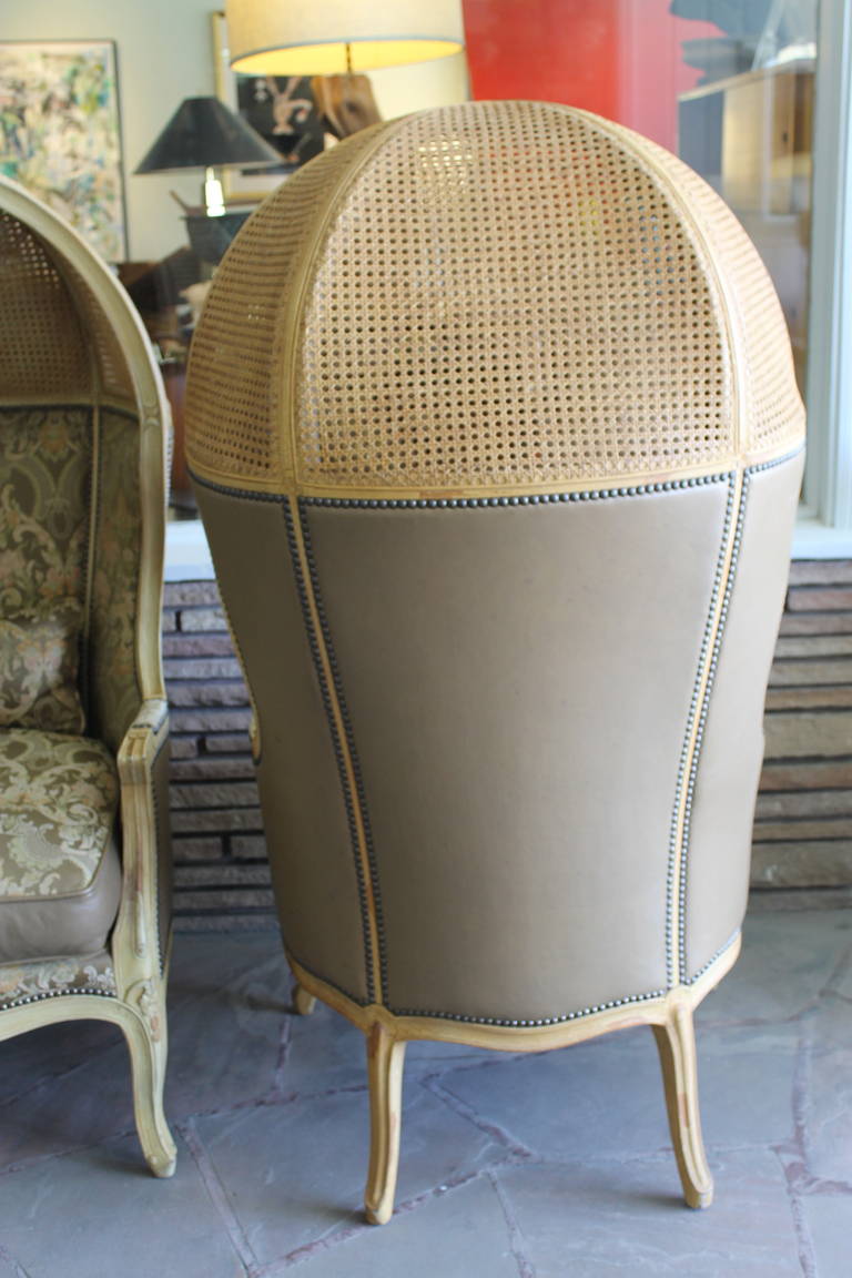 Vintage Old Hickory Tannery Cab Chairs 1