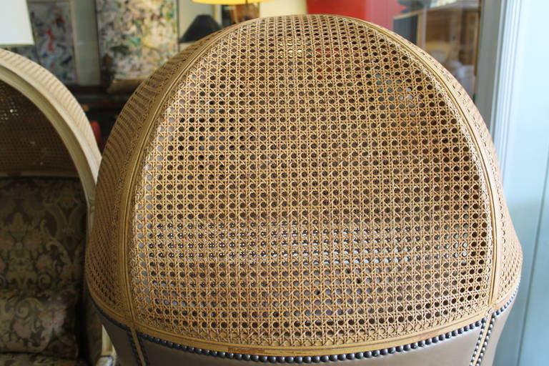 Vintage Old Hickory Tannery Cab Chairs 2