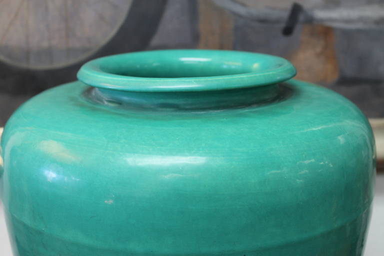 Mid-20th Century Garden City Pottery Oil Jar
