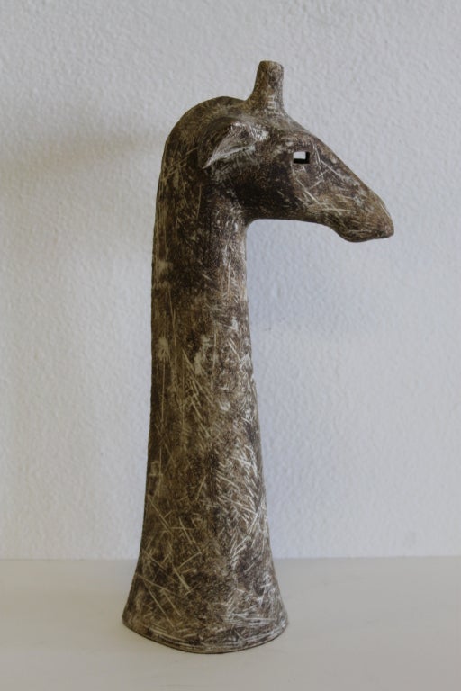 Claude Conover (1907-1994) giraffe head in immaculate condition