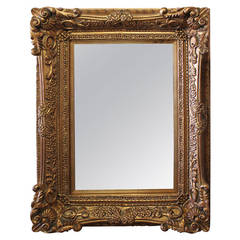 Monumental Gilt Frame Mirror