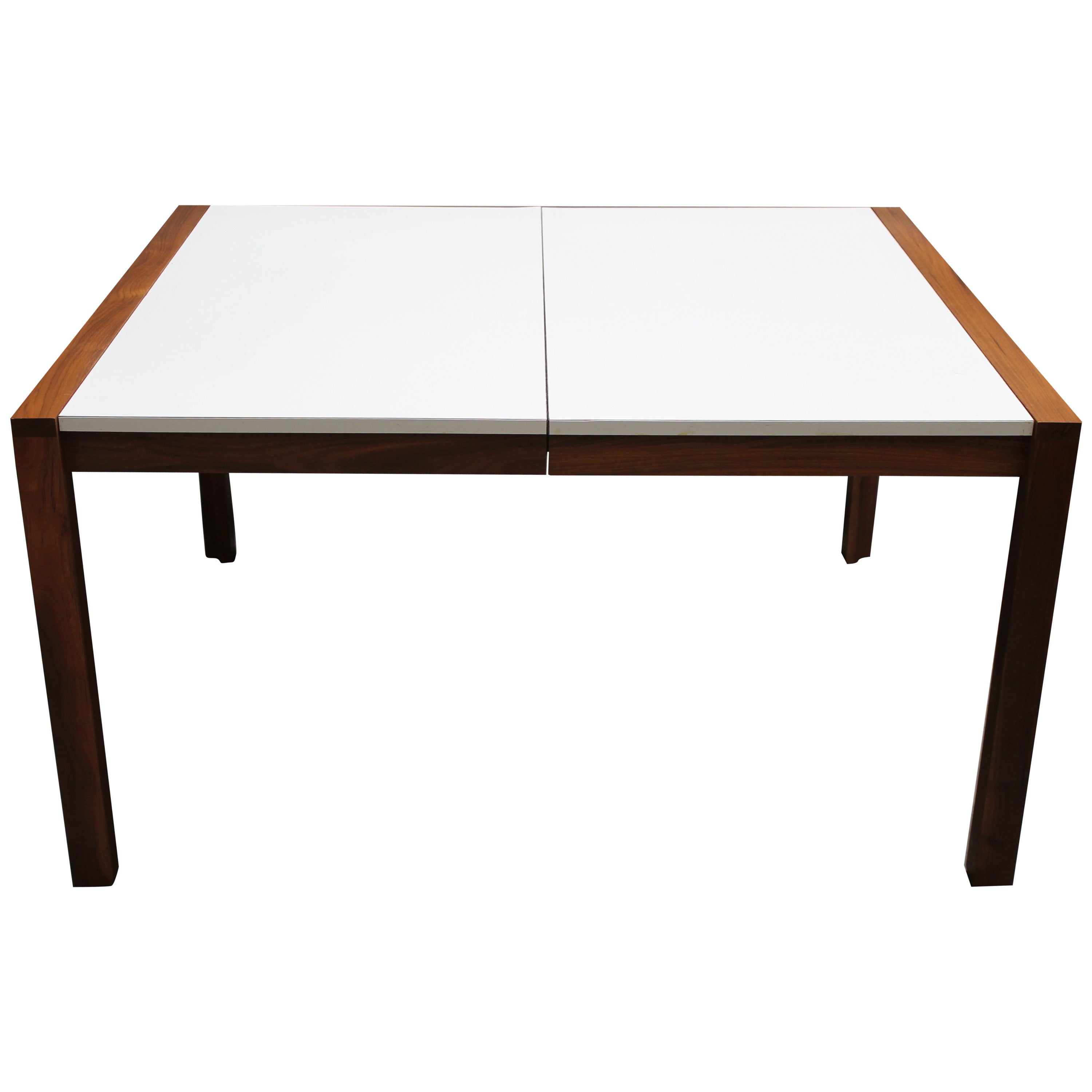 Martin Borenstein Dining Table w/Two Leaves for Brown Saltman For Sale