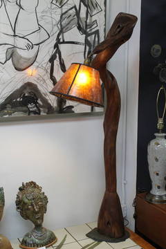 Vintage Floor Lamp, manner of Molesworth