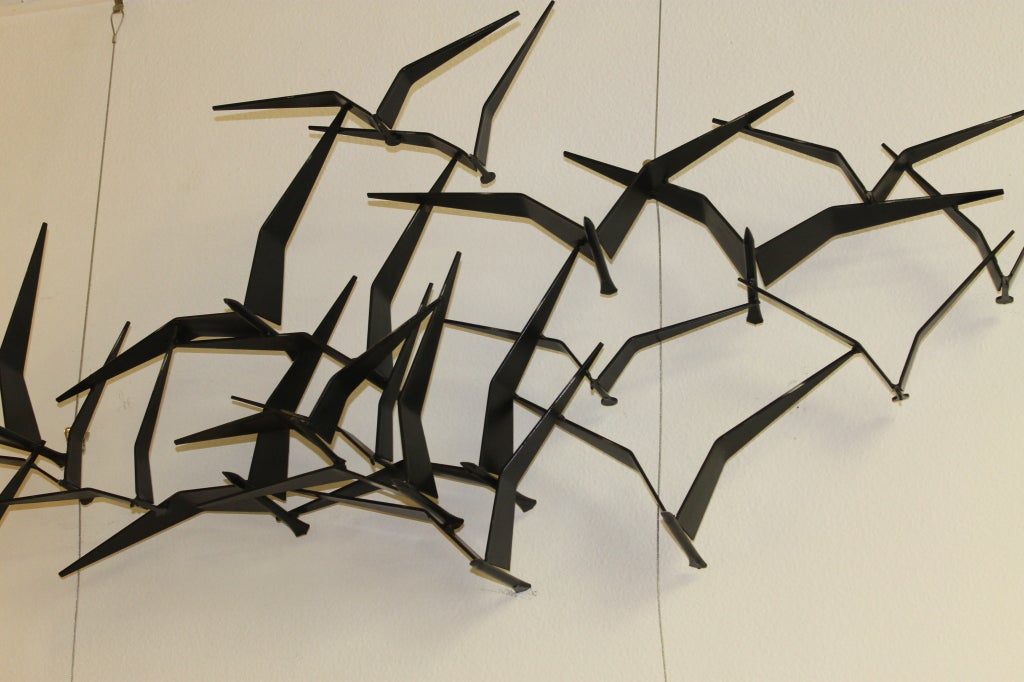 C. Jere bird sculpture dated 1969. Curtis Jere is a compound nom-de-plume of artists Curtis Freiler and Jerry Fels. The two founders combined pieces of their own names to create the C. Jeré signature