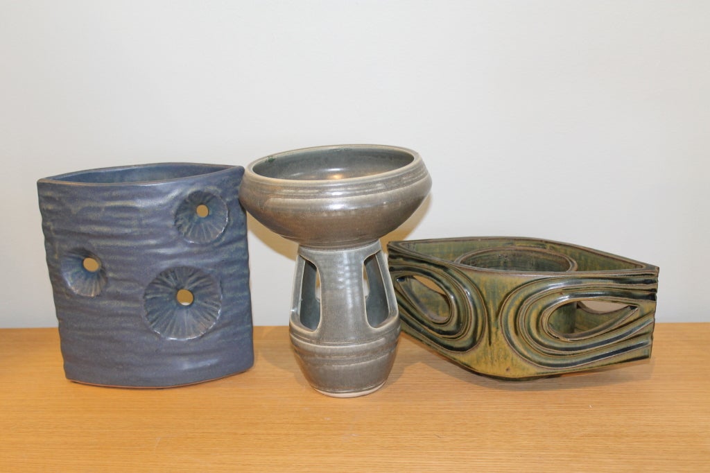 Ceramic Ikebana Vessels at 1stDibs