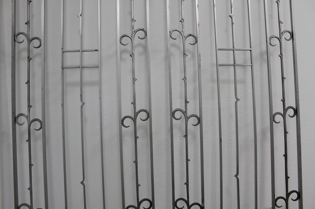 Mid-20th Century Aluminum Gates