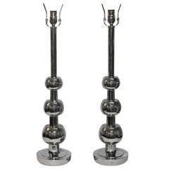 Chrome Lamps by Stiffel Lamp Co. 6