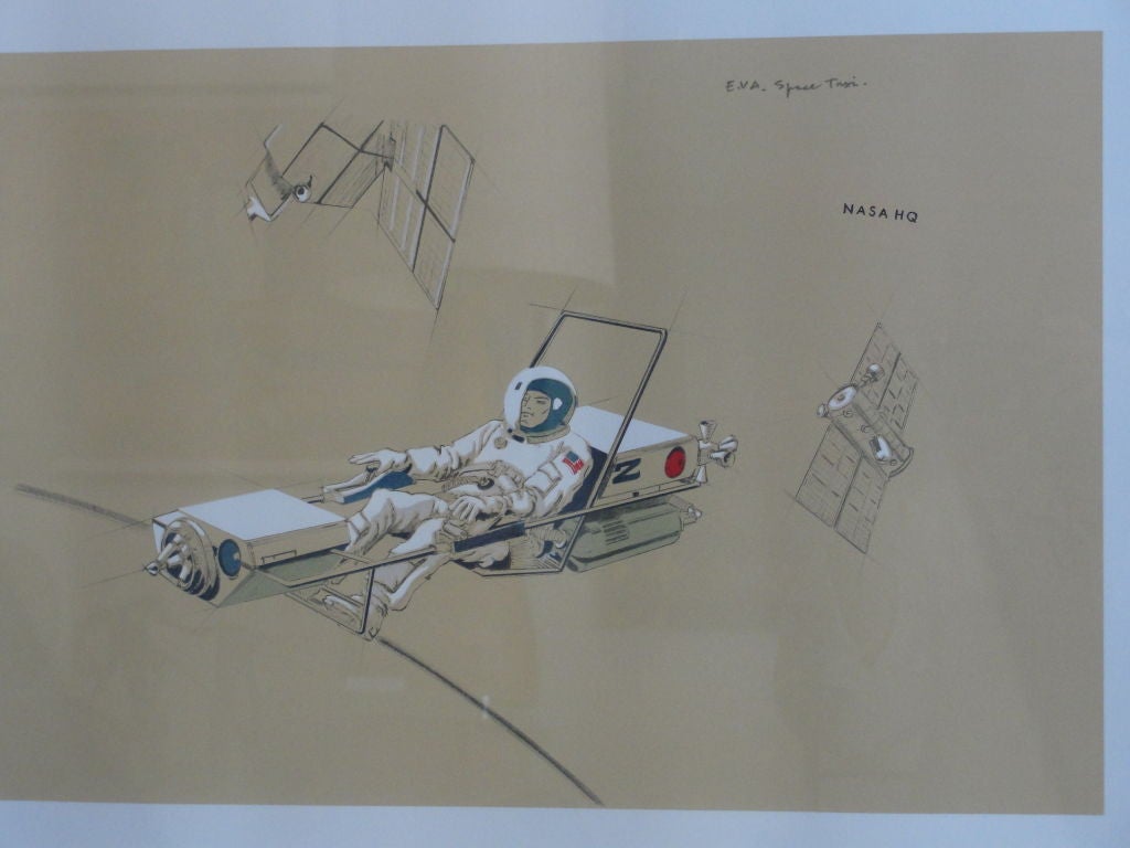 American Raymond Loewy Print for NASA