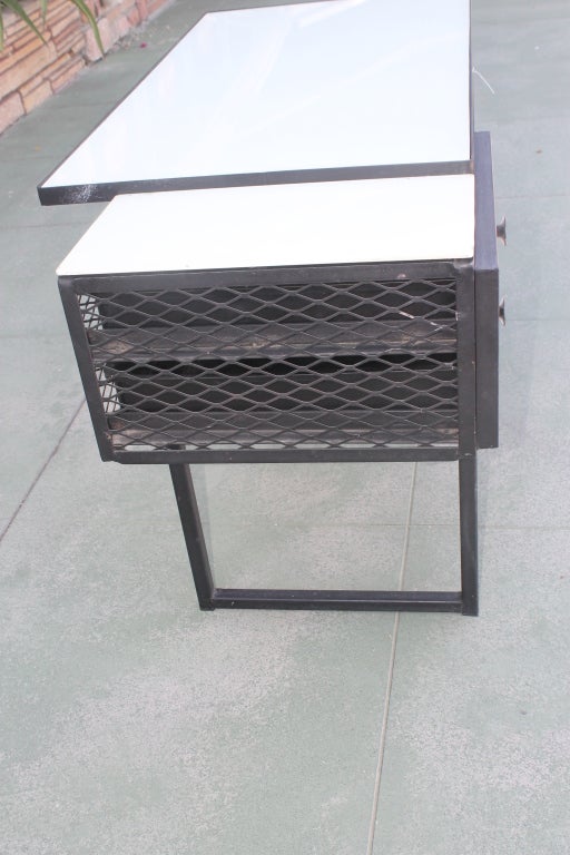 Steel Desk by Knoll + Drake