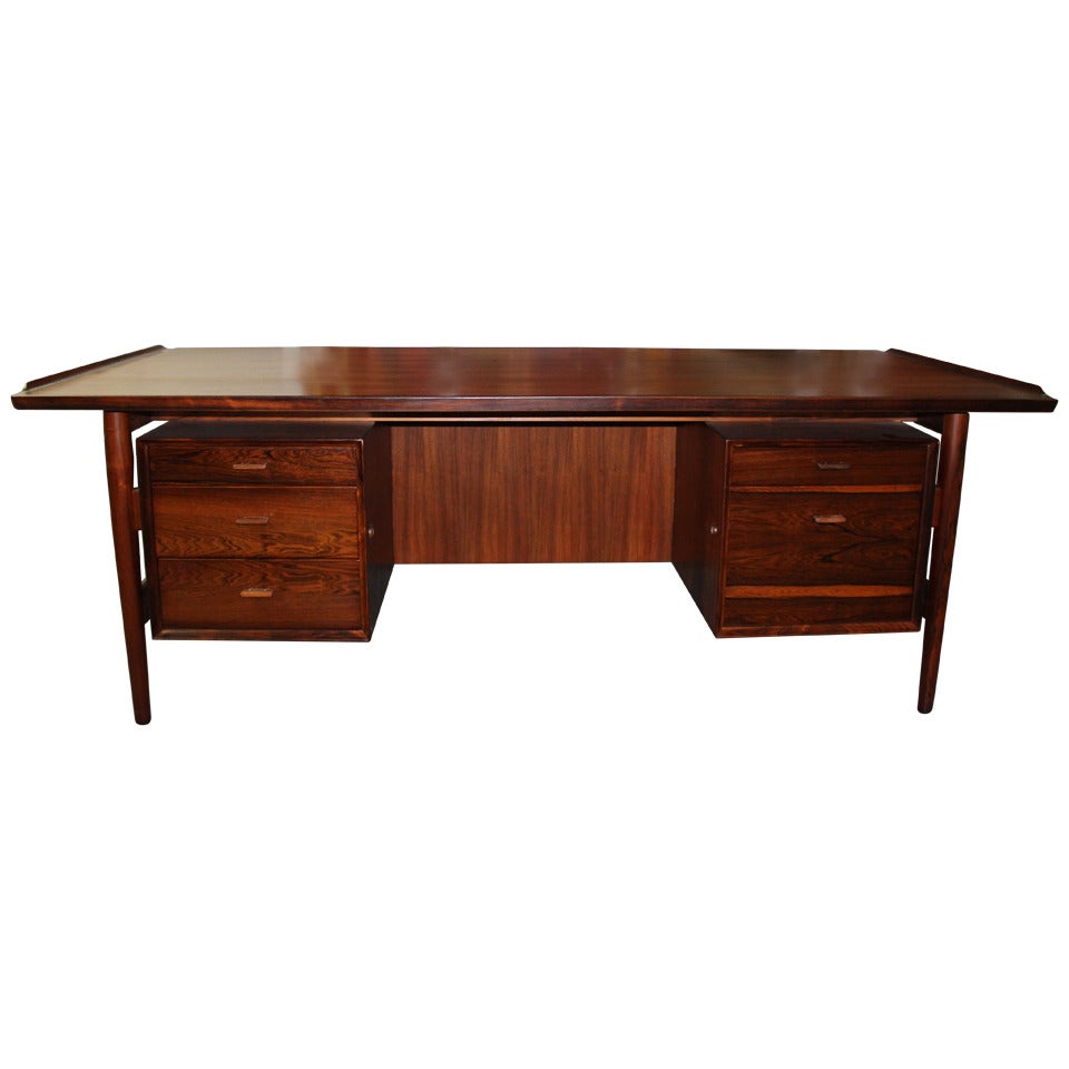 Rosewood Desk by Arne Vodder