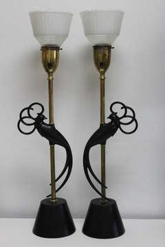 Rembrandt Lovebird Lamps