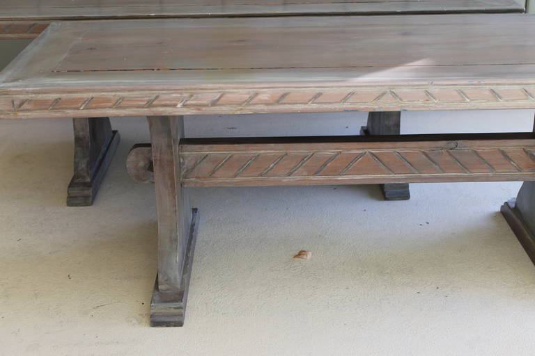 New Mexican Benches In Excellent Condition In Palm Springs, CA