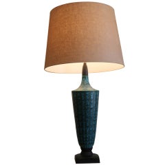 Danish Ceramic Table Lamp