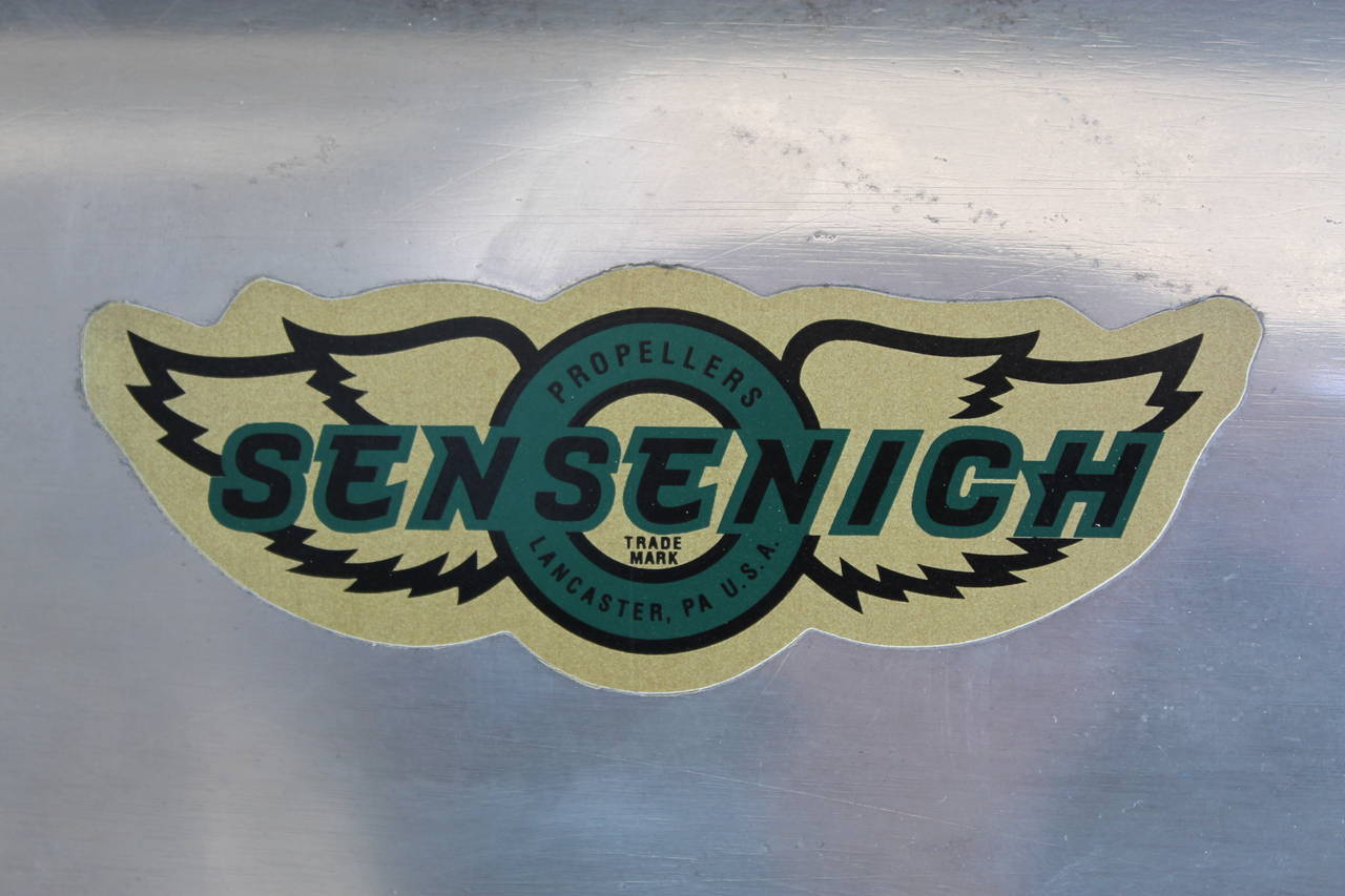 Aluminum Propeller by Sensenich Corp In Excellent Condition In Palm Springs, CA