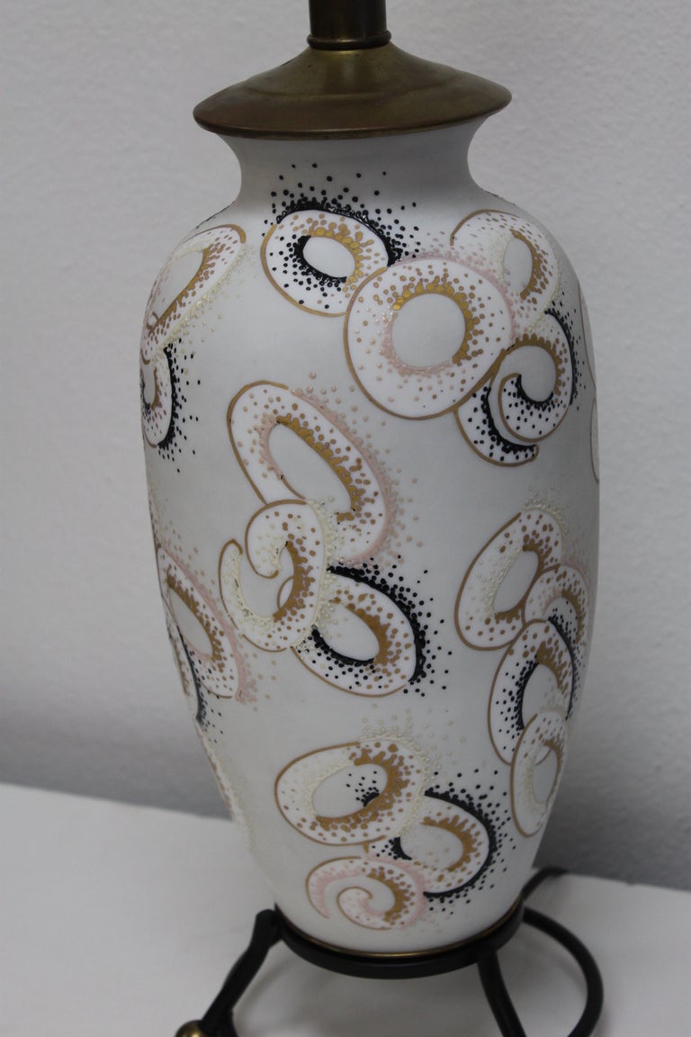 Abstract Lamp with Circles