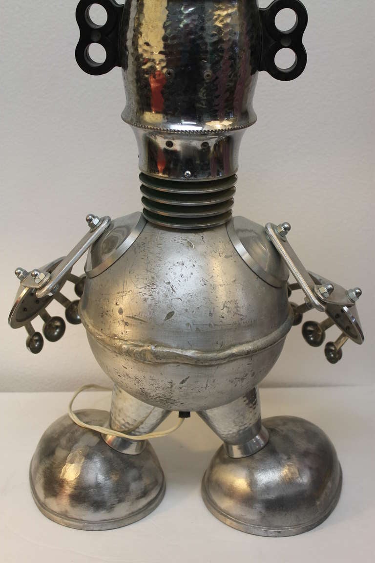 American Robot Lamp by Jim Bauer