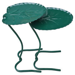 Pair of Lily Pad Tables by Salterini