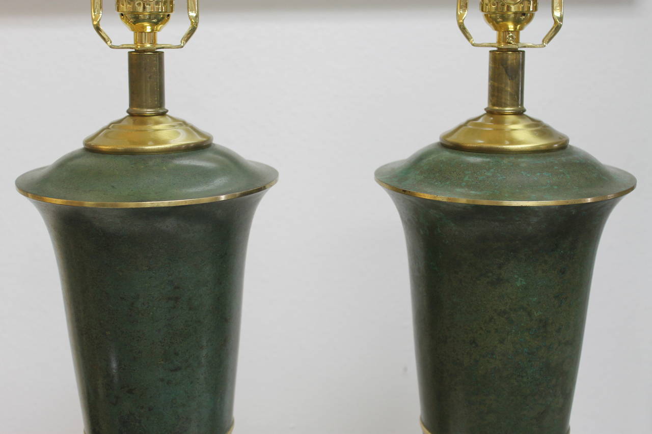 Lamps attributed to Carl Sorensen In Excellent Condition In Palm Springs, CA