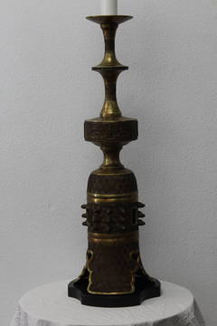 Asian Lamp, in the style of James Mont