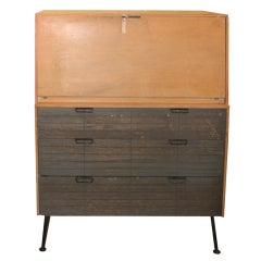 Raymond Loewy Drop Front Desk / Dresser for Mengel