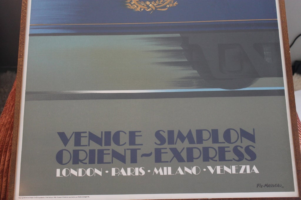 Venedig Simplon Orient Express Poster