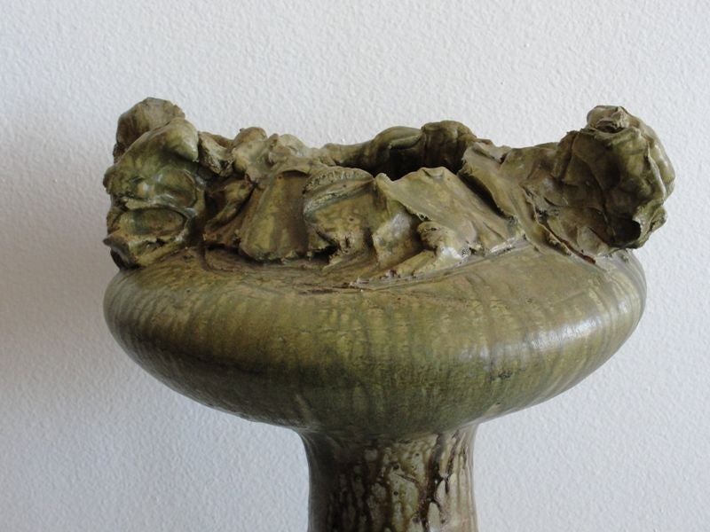 Americano Vaso in ceramica lavorato a mano in vendita