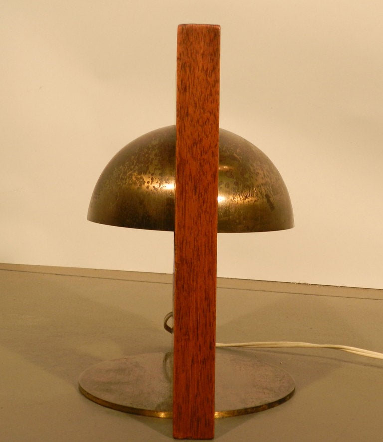 Mid-20th Century LOUIS DAMON, RARE MODERNIST  LAMP 1931