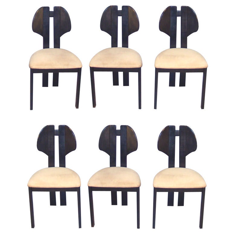 Set Of 6 Chairs 1970 By Casala