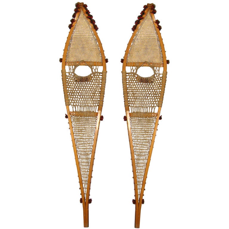 1930 Indian Snowshoes For Sale