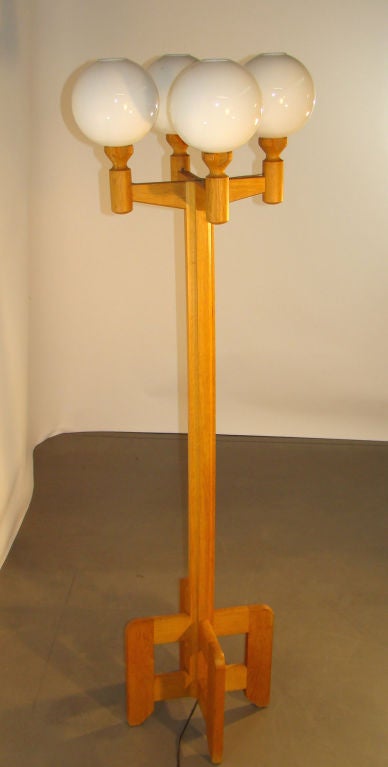 Floor lamp by Guillerme et Chambron. Edition Votre Maison
