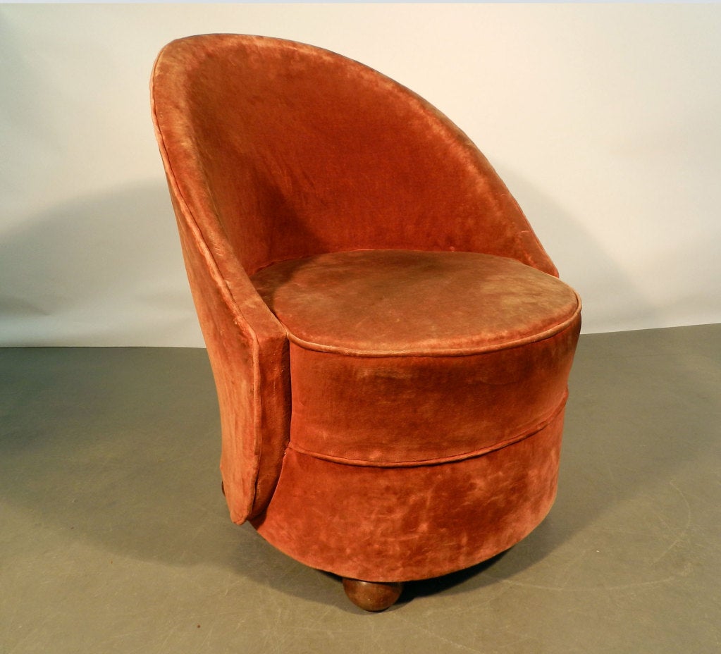 French Art Deco Armchair For Sale