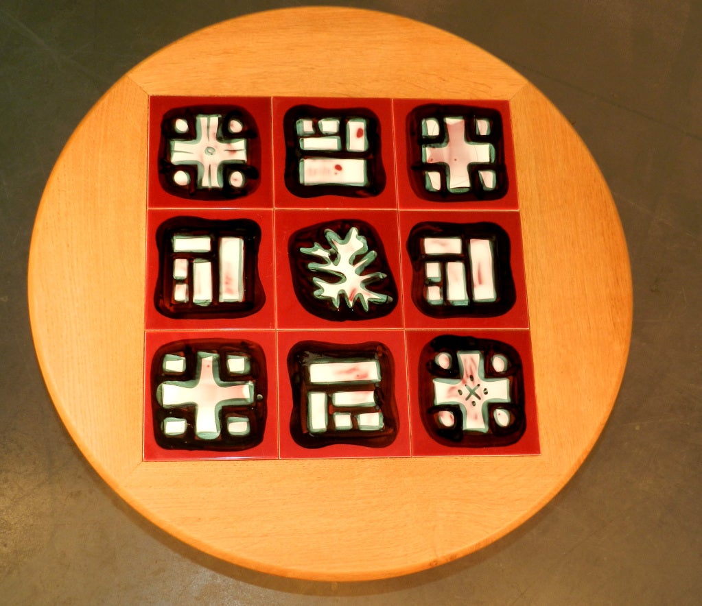 Guillerme Et Chambron Oak Coffee Table