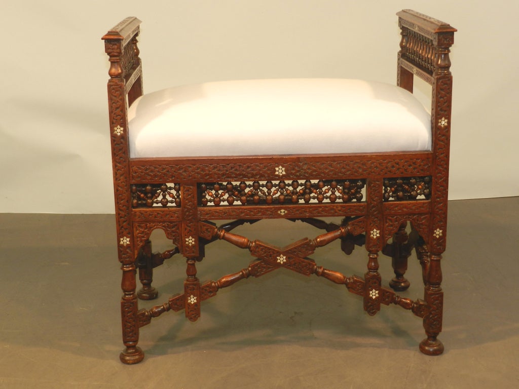 19th Century Syrienne Banquette