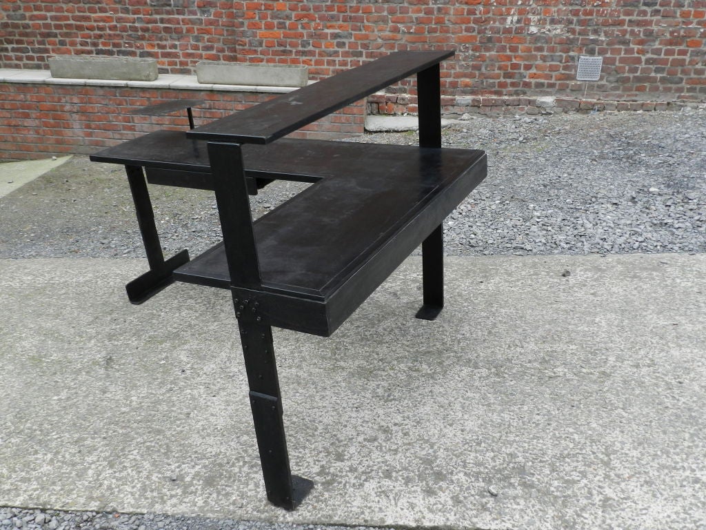 Metal Art Deco Desk For Sale