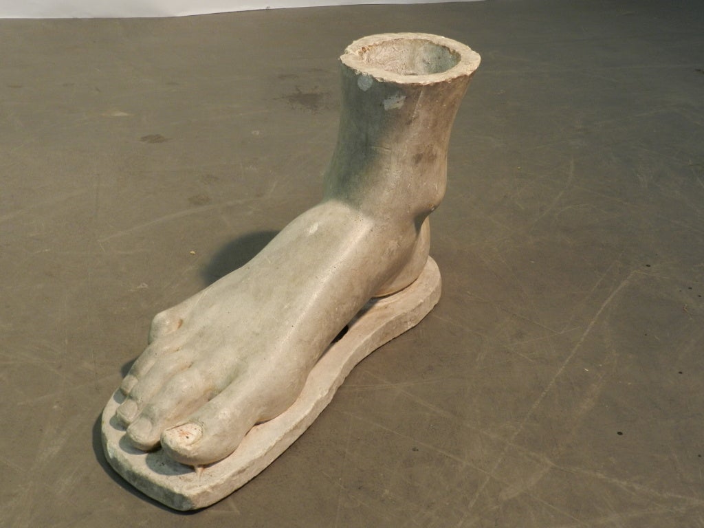 1900/1930 Plaster Work Foot Study