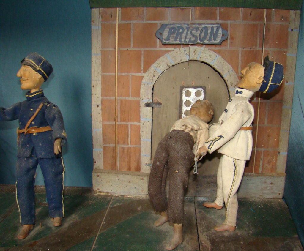 20th Century Pair Of Huge Animate Dioramas For Sale