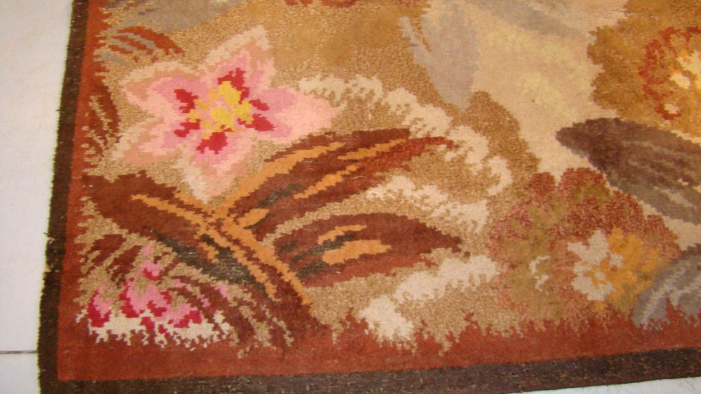 ART DECO CARPET ATTRIBUTE TO MAURICE DUFRENE 1