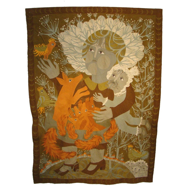 ELISABETH BAILLON, TAPESTRY 1969