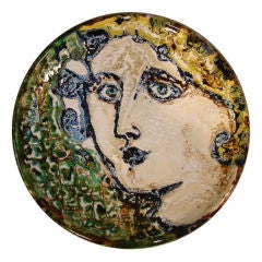 MANFREDO BORSI BIG CERAMIC PLATTER