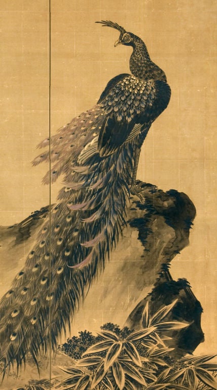 Japanese Peacock Pair by Cliffs For Sale