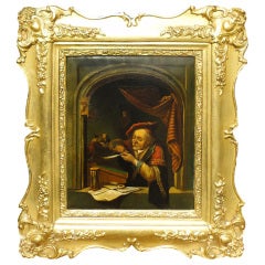 Manner of Gerrit Dou "The Scribe"